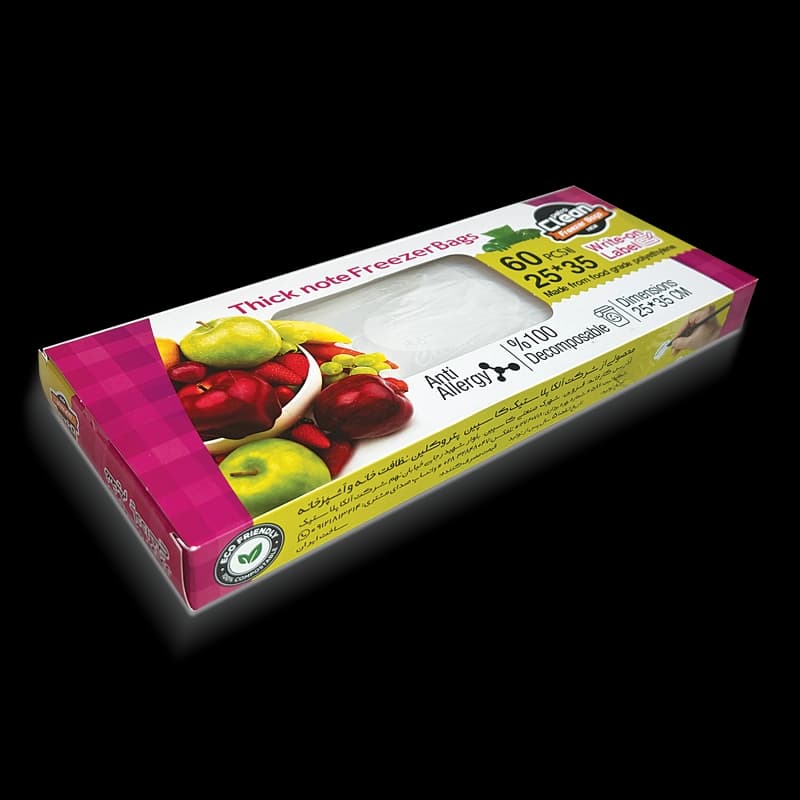 Thick Note Freezer Bags