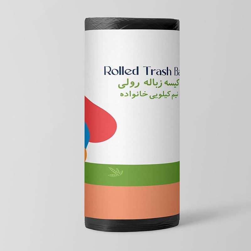 Rolled Trash Bags