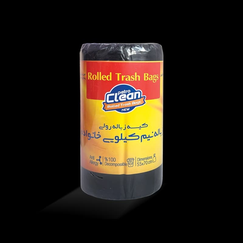 Rolled Trash Bags